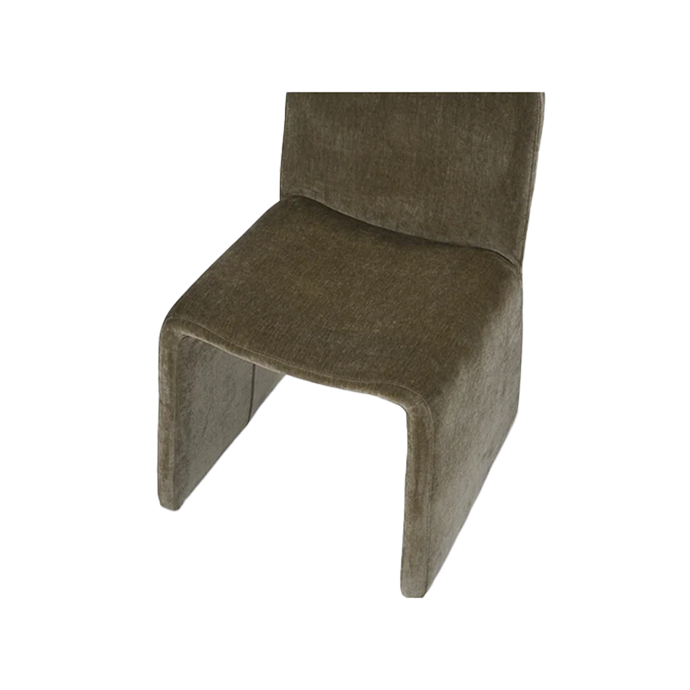 Chaise de salle à manger Kuna verte