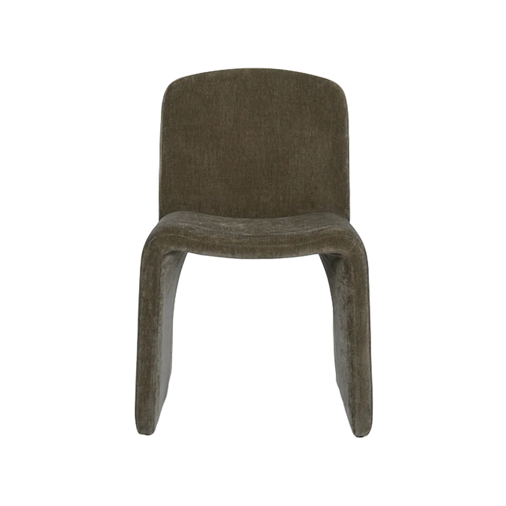 Chaise de salle à manger Kuna verte