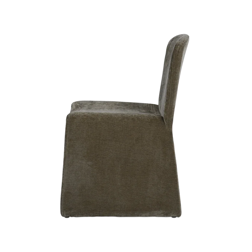 Chaise de salle à manger Kuna verte