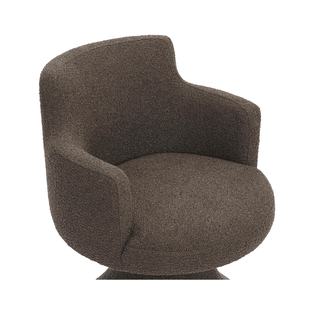 Chaise de salle à manger marron moka