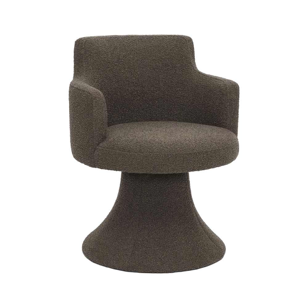 Chaise de salle à manger marron moka