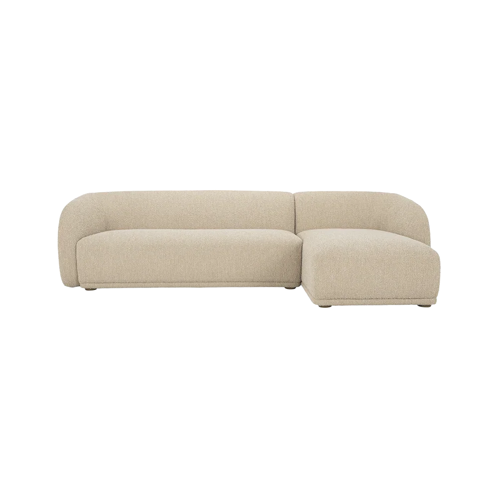 Canapé d'angle Nomad Beige Boucle