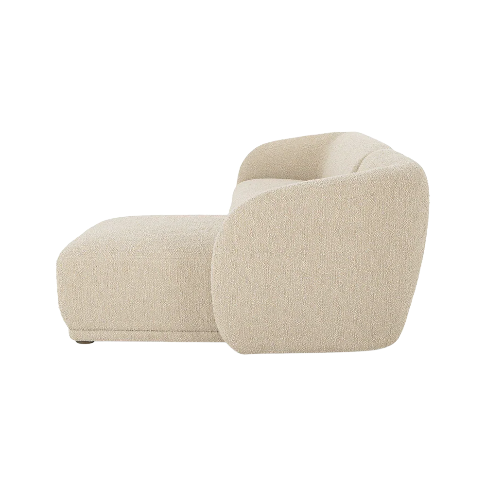Canapé d'angle Nomad Beige Boucle