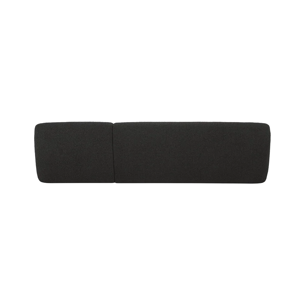 Canapé d'angle Nomad Black Boucle