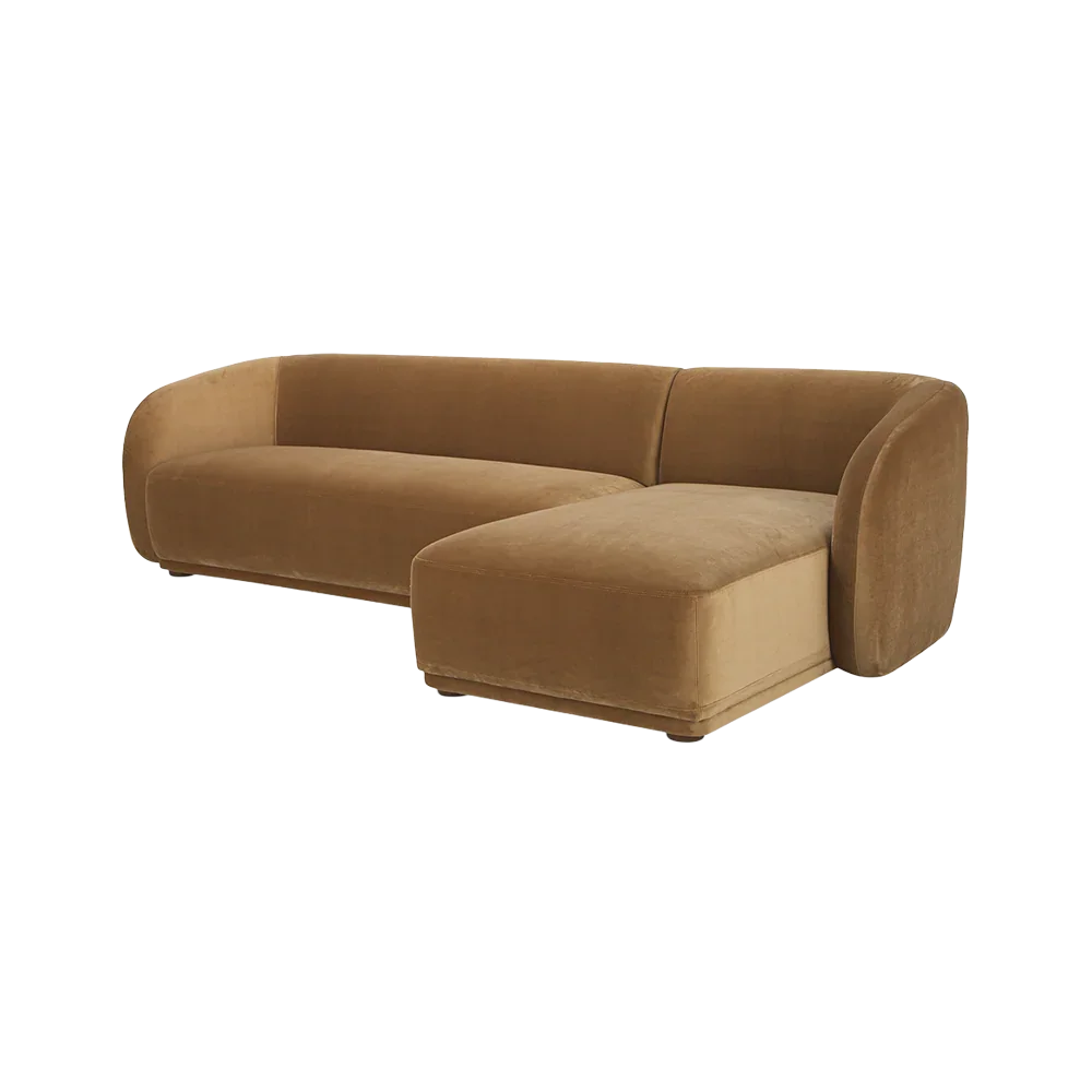 Canapé d'angle Nomad Tan Boucle