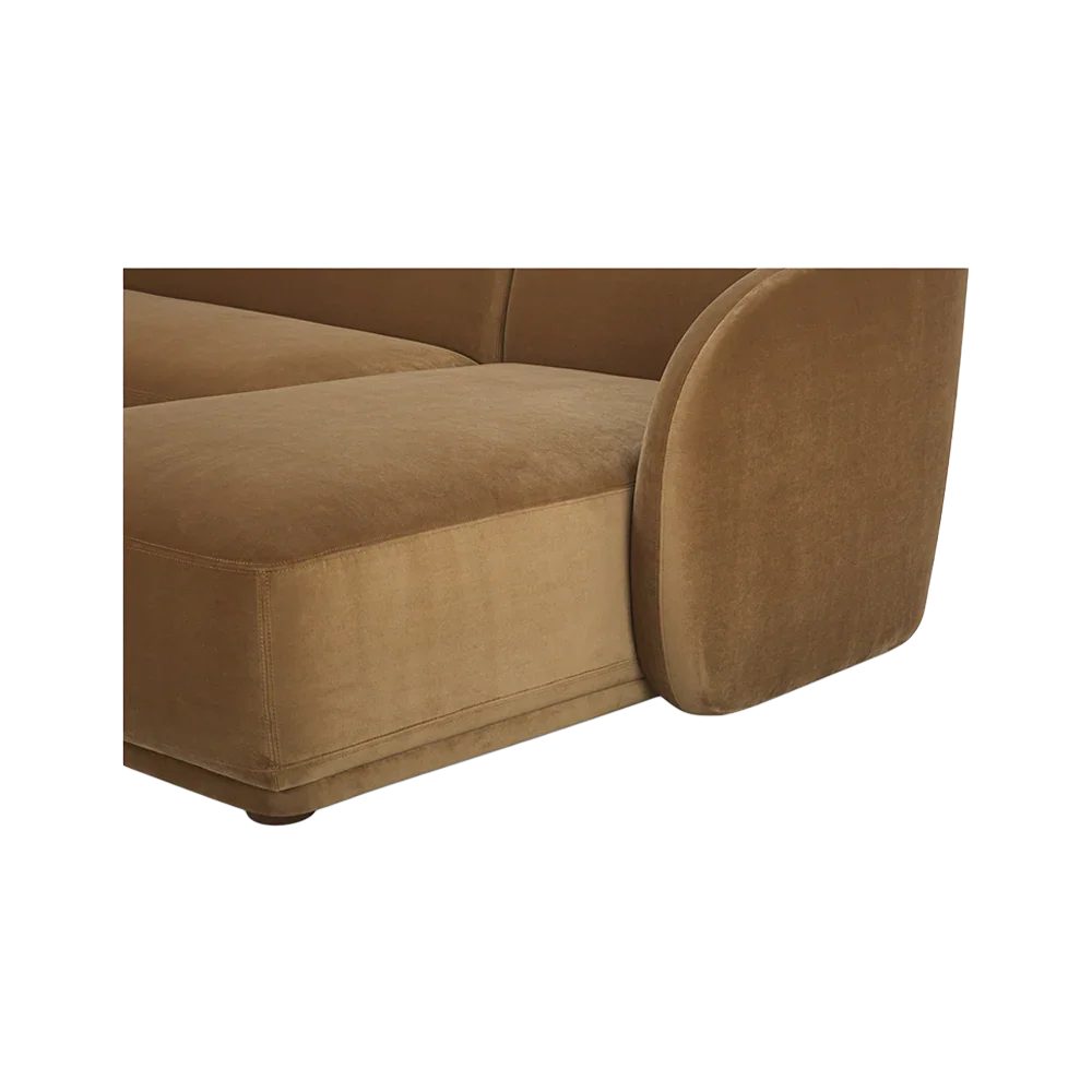 Canapé d'angle Nomad Tan Boucle