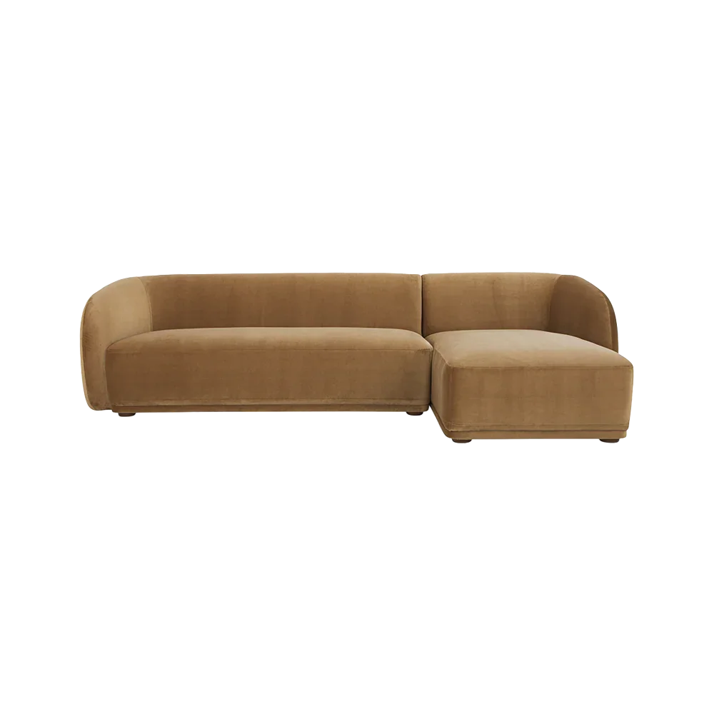 Canapé d'angle Nomad Tan Boucle