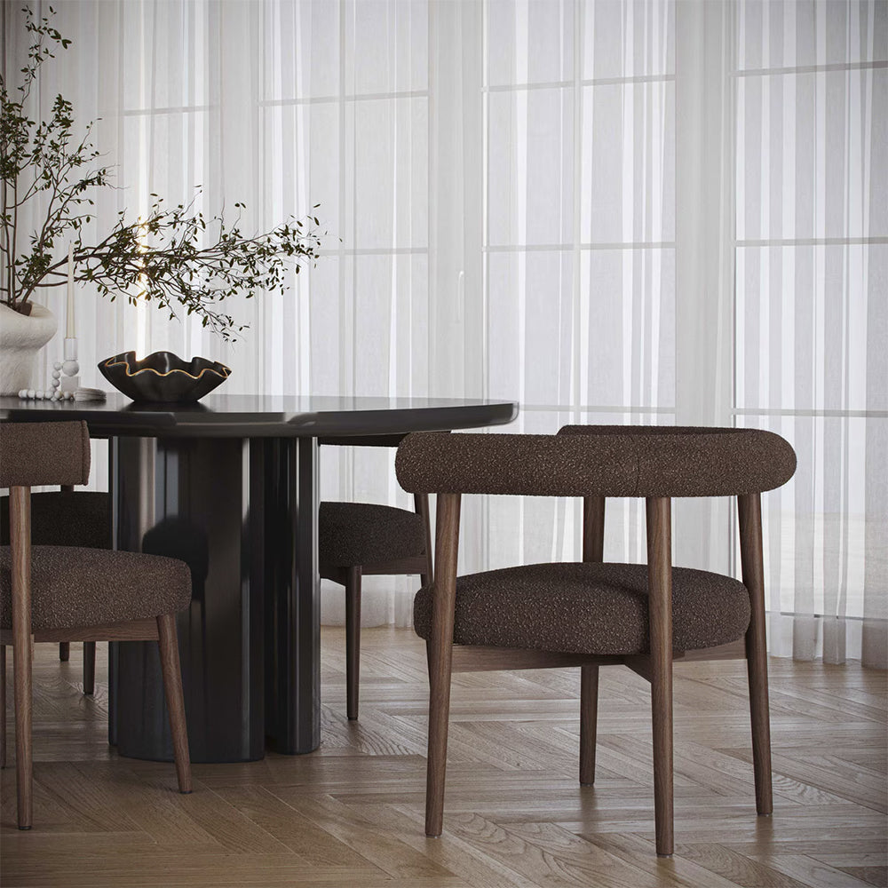 Chaise de salle à manger Truffle marron