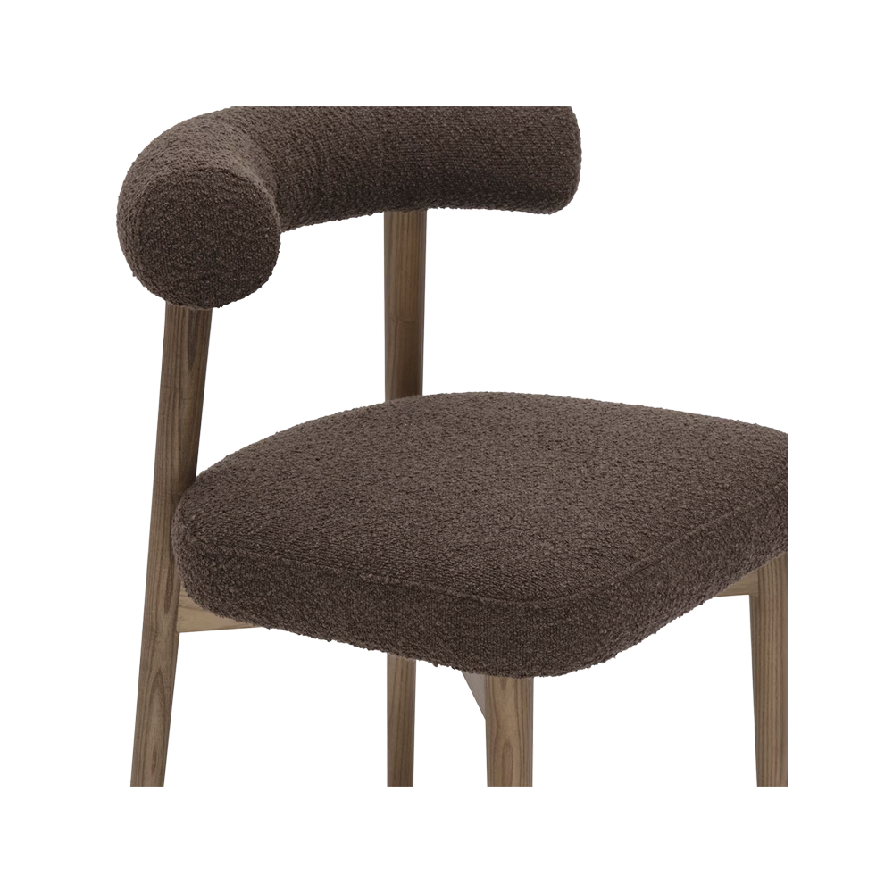 Chaise de salle à manger Truffle marron