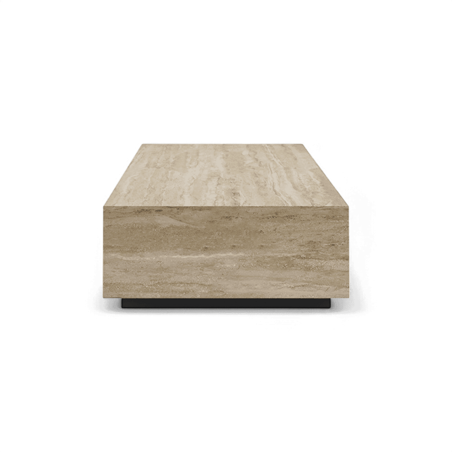 Table basse Roma en travertin