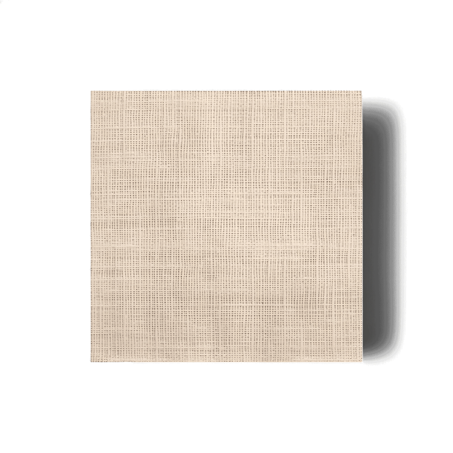 Insert de set de table Couture carré en rotin