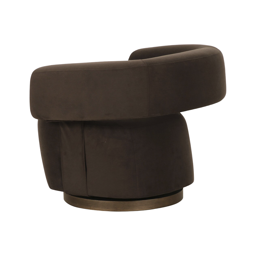 Fauteuil Bruna marron