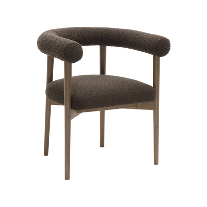 Chaise de salle à manger Bruna marron