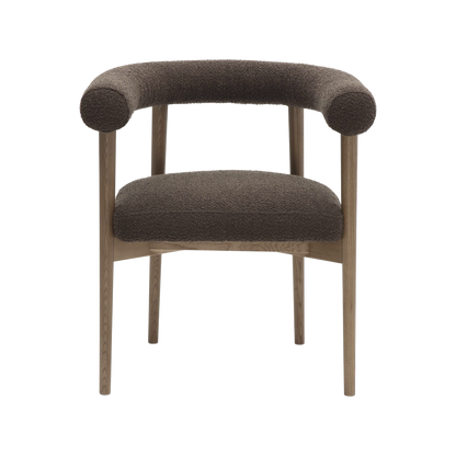 Chaise de salle à manger Bruna marron