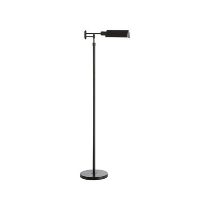 Lampadaire de travail Calvus noir