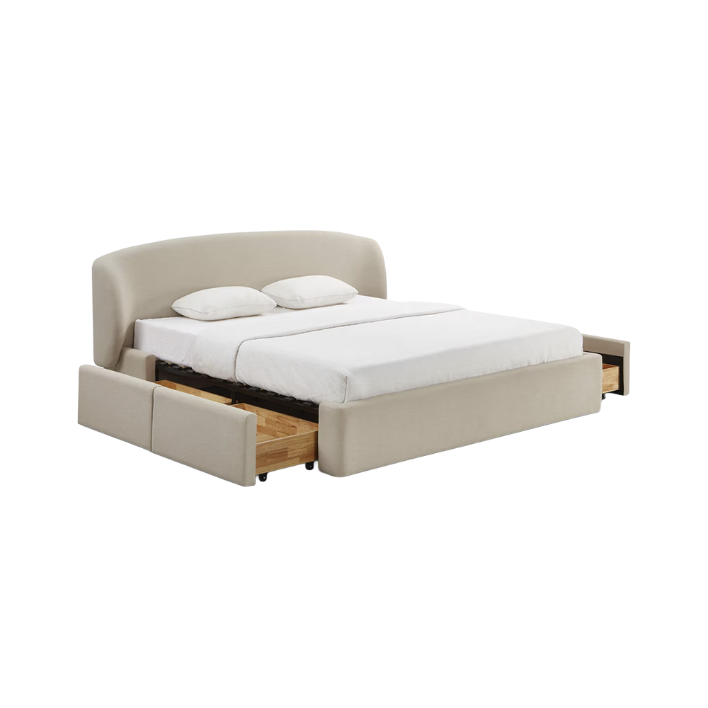 Lit Queen Capri Crème
