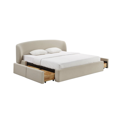 Lit Queen Capri Crème