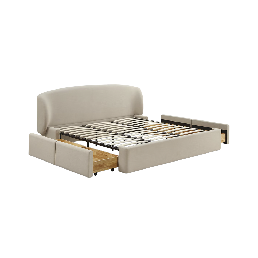 Lit Queen Capri Crème