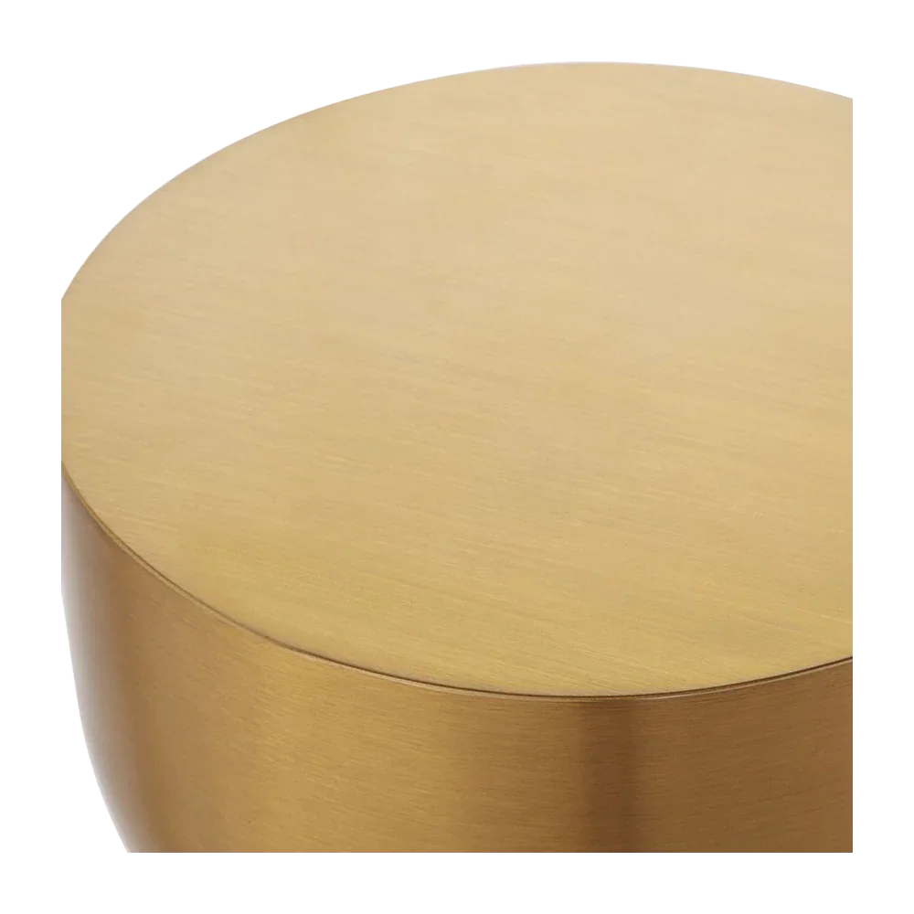 Table d'appoint Chrono dorée