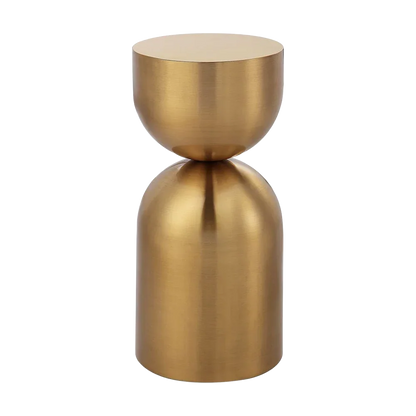 Table d'appoint Chrono dorée