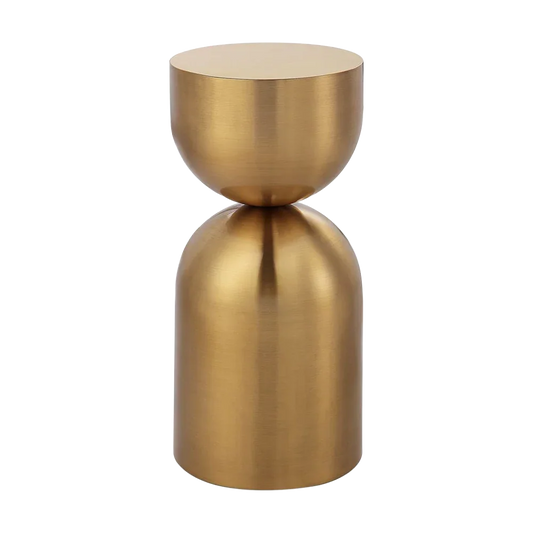 Table d'appoint Chrono dorée