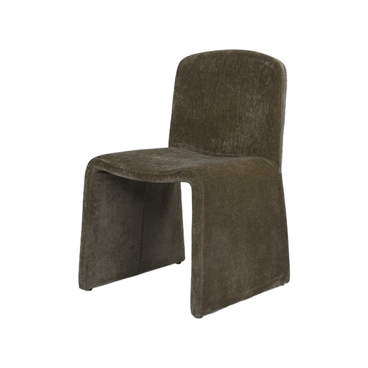 Chaise de salle à manger Kuna verte