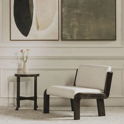 Fauteuil Milo Ivoire