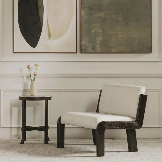 Fauteuil Milo Ivoire