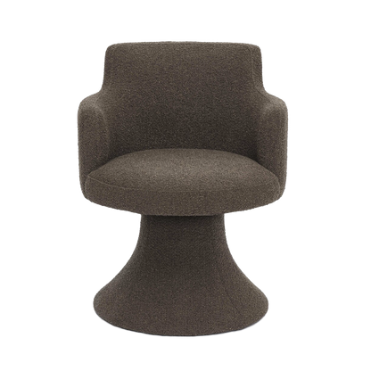 Chaise de salle à manger marron moka