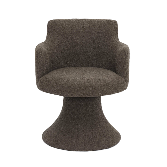 Chaise de salle à manger marron moka