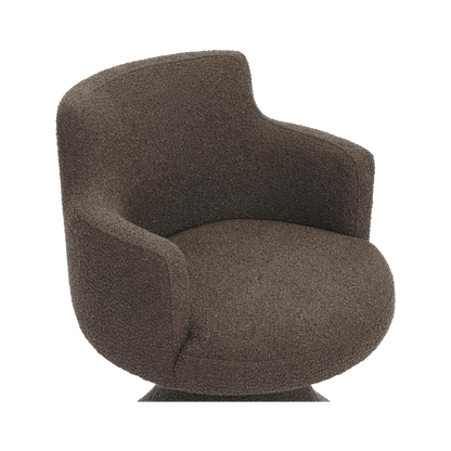 Chaise de salle à manger marron moka