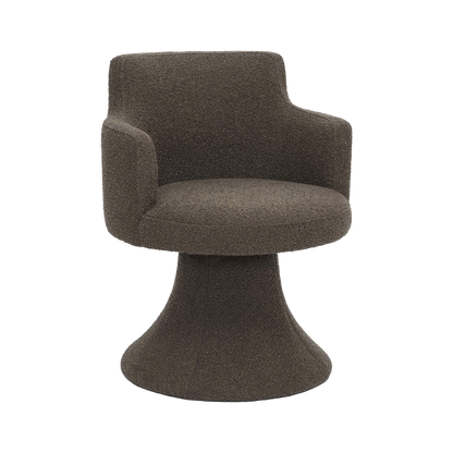 Chaise de salle à manger marron moka