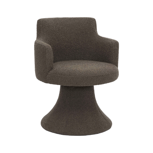 Chaise de salle à manger marron moka