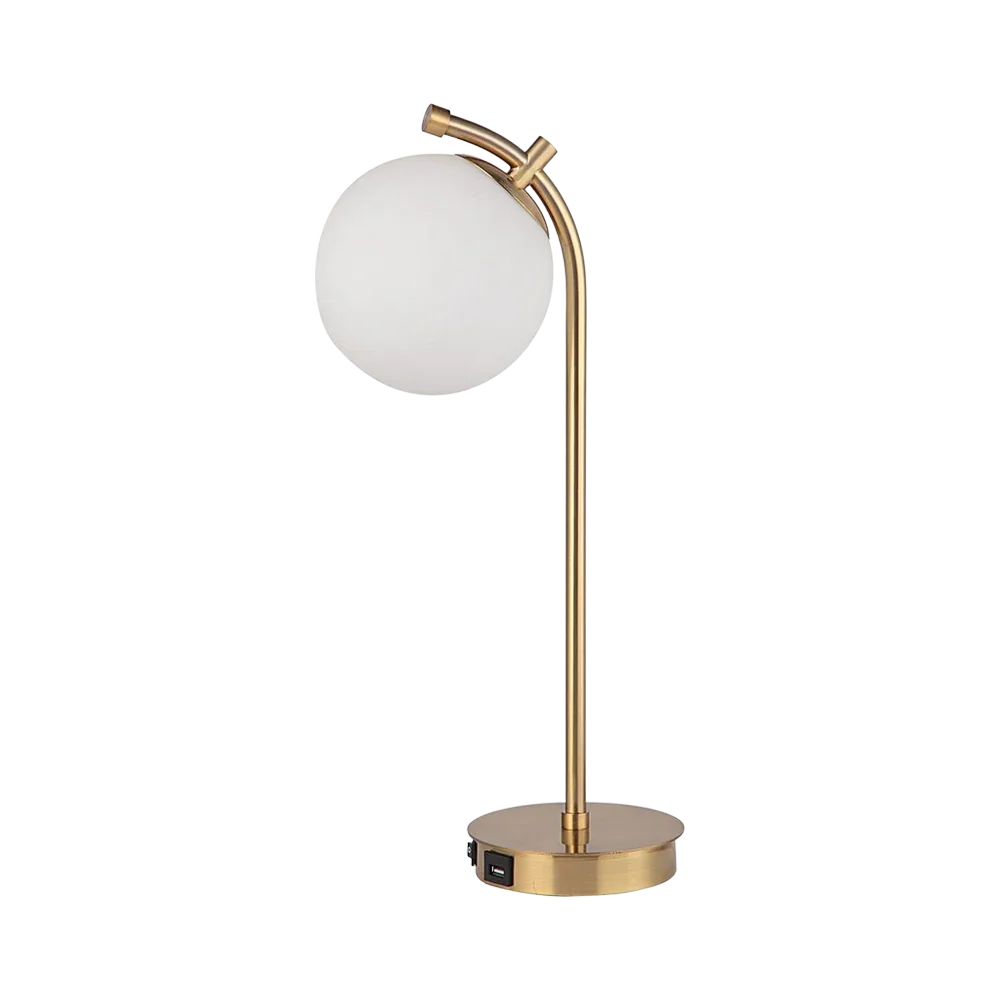 Lampe de bureau Moda dorée