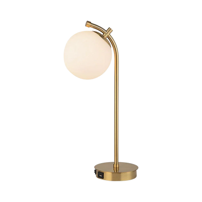 Lampe de bureau Moda dorée