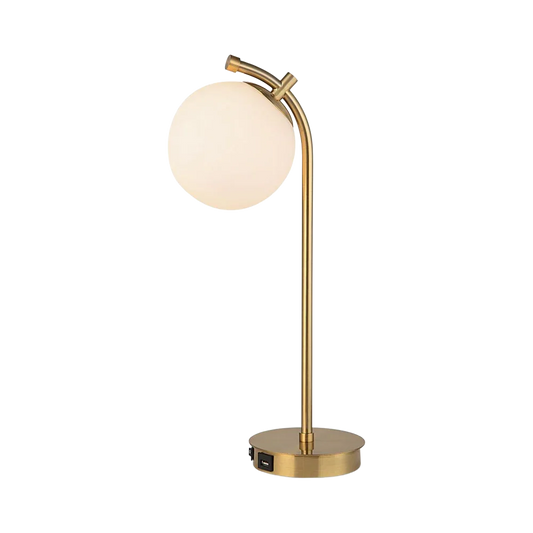 Lampe de bureau Moda dorée