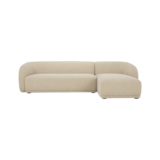 Canapé d'angle Nomad Beige Boucle