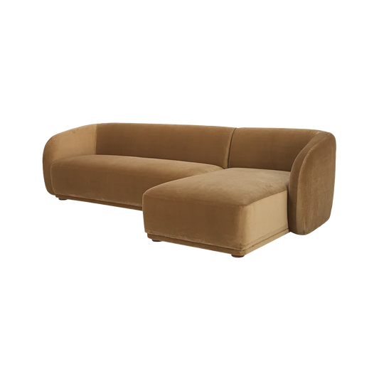 Canapé d'angle Nomad Tan Boucle