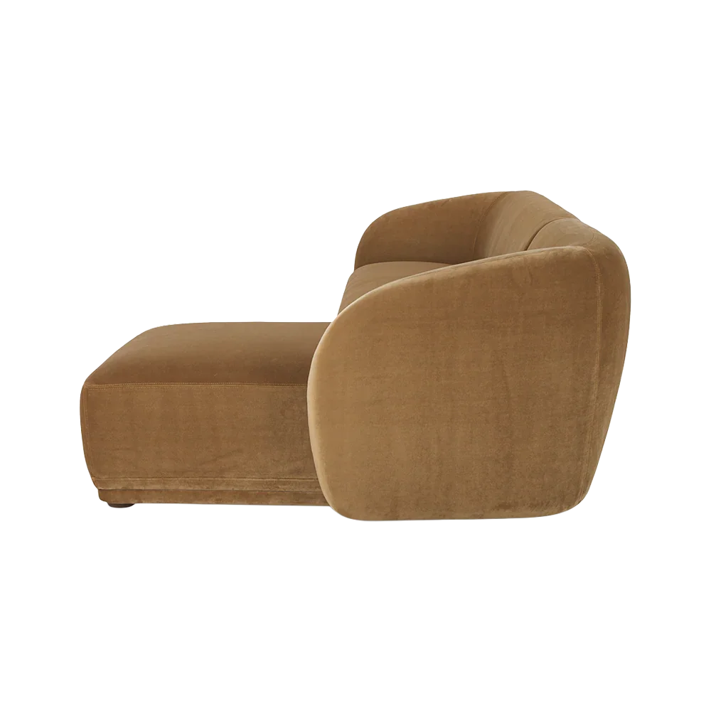 Canapé d'angle Nomad Tan Boucle