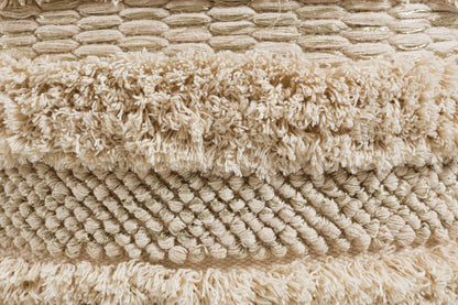 Pouf en coton Dune