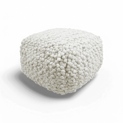 Pouf tissé crème Nexus