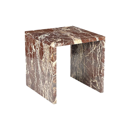 Table d'appoint Obsidian Rouge