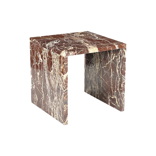 Table d'appoint Obsidian Rouge