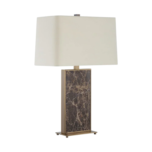 Lampe de table en obsidienne