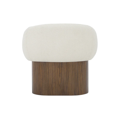 Fauteuil de salon Orlo crème