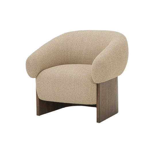 Fauteuil lounge Orlo Tan