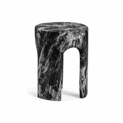 Table d'appoint en microciment Aurelia