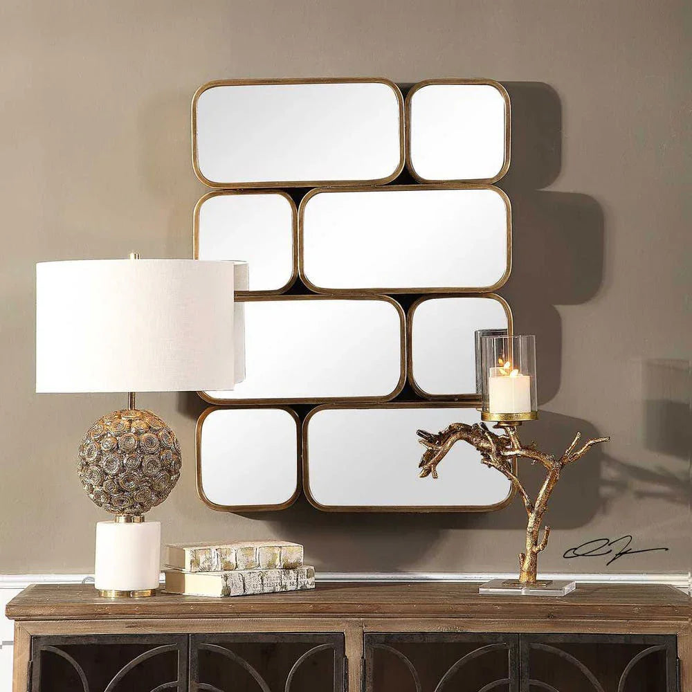 Miroir Studio Or