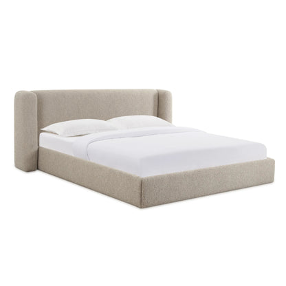 Lit Queen Size Vienna Tan Boucle