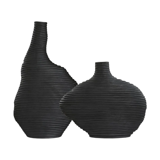Ensemble de récipients Teraform noirs